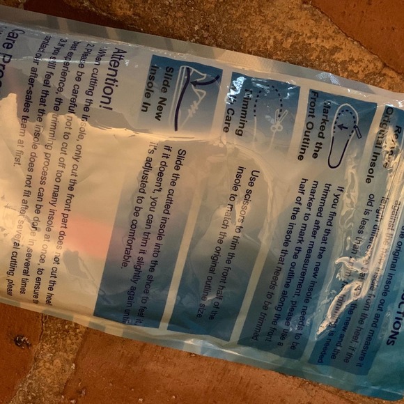 Super Inserts Plantar Fasciitis Arch Support Shoe Inserts LARGE Sports Insoles - Picture 4 of 4